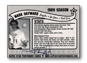 1986 Rookie Card Back